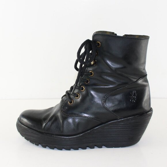 Fly London Wedge Ankle Booties (EU 38 / 7.5 US) - Picture 4 of 12